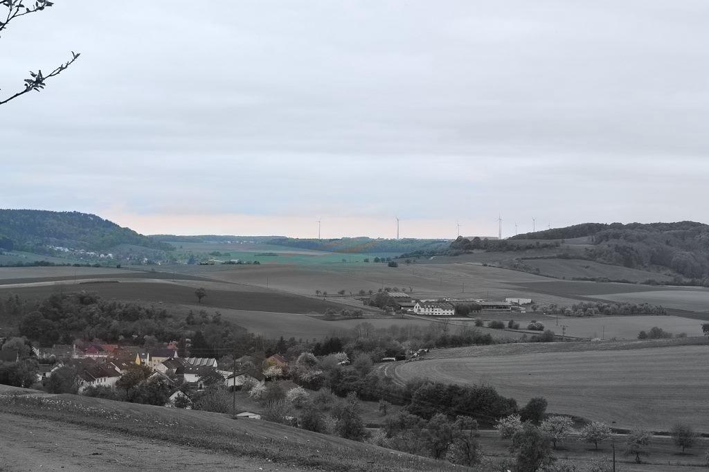 Landschaft Berge und Seen