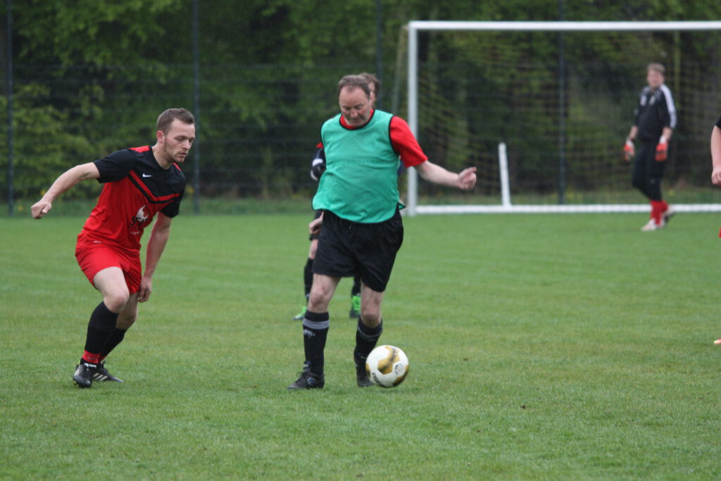 Fußball und Aktion